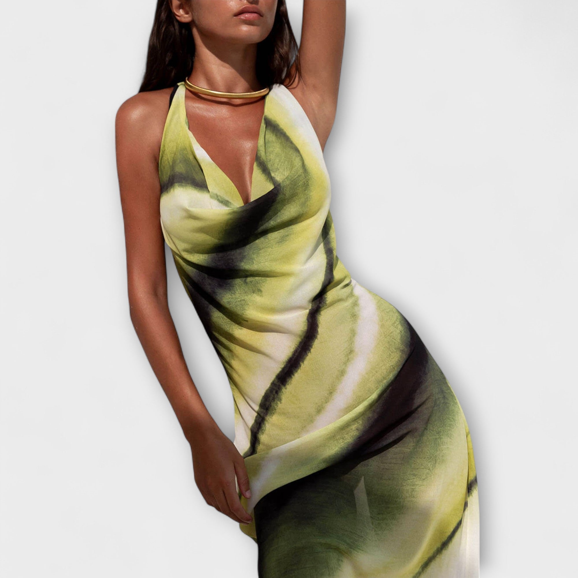 Robe Maxi Dégradé Tie-Dye Classique