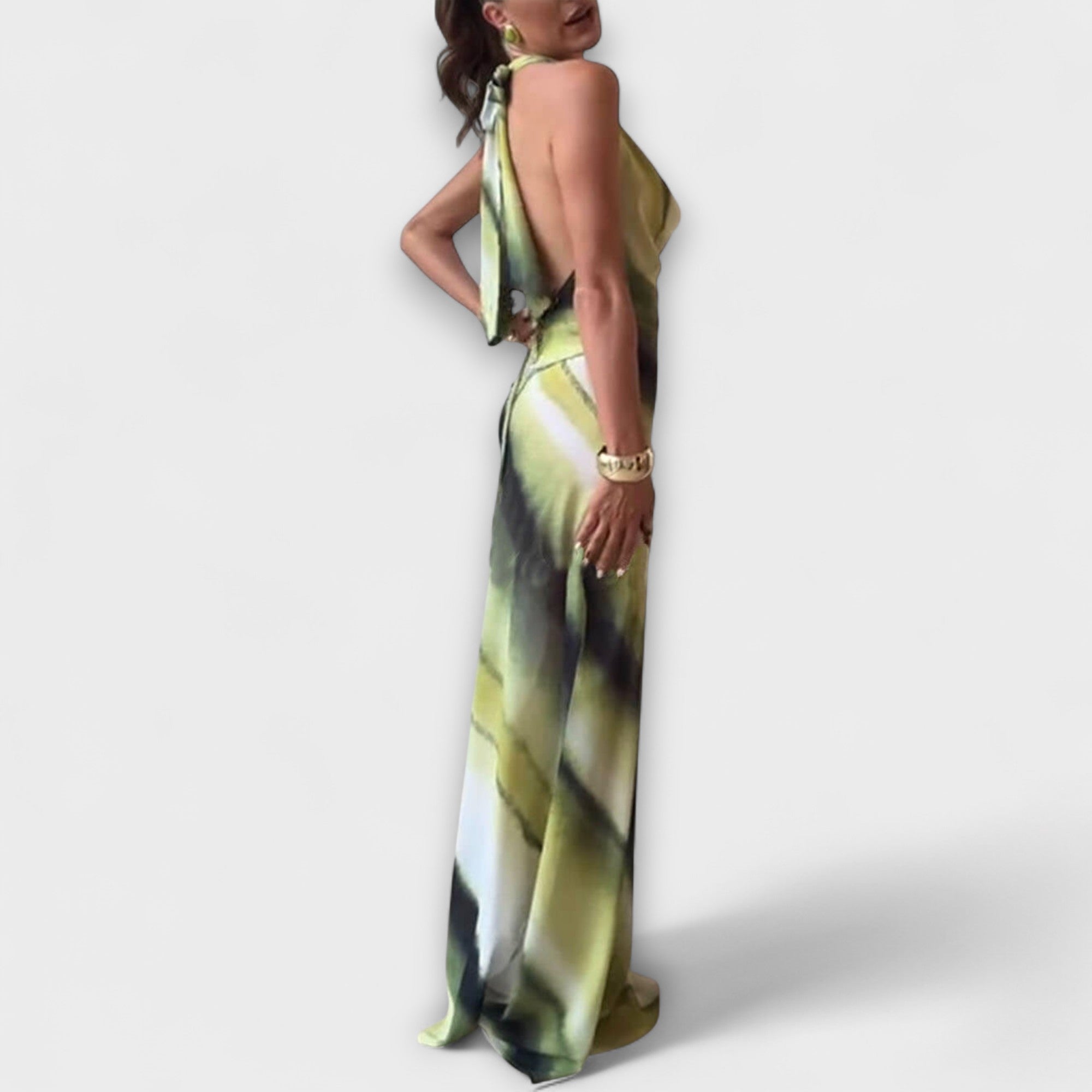 Robe Maxi Dégradé Tie-Dye Classique