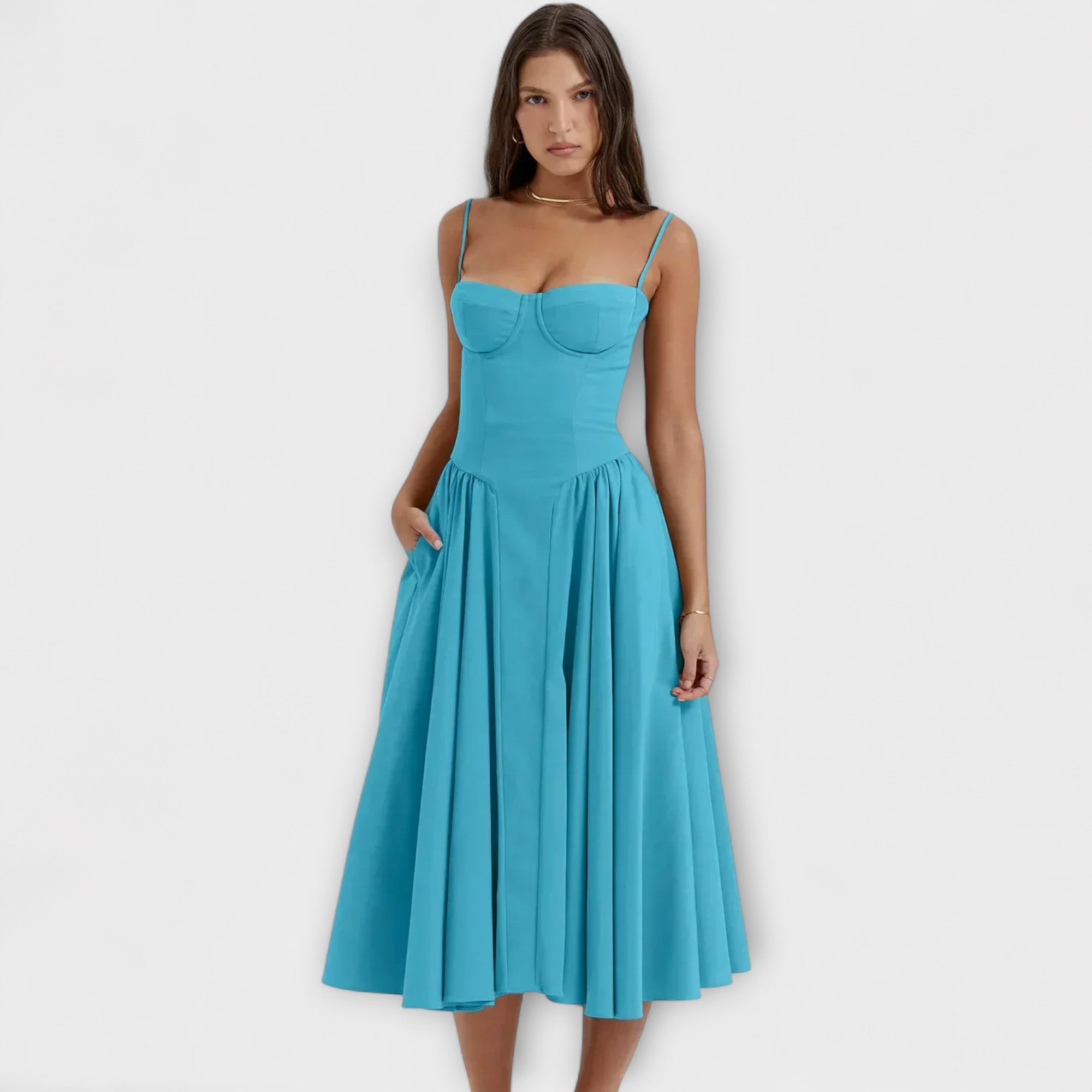 Rosalie - Robe sans manches élégante