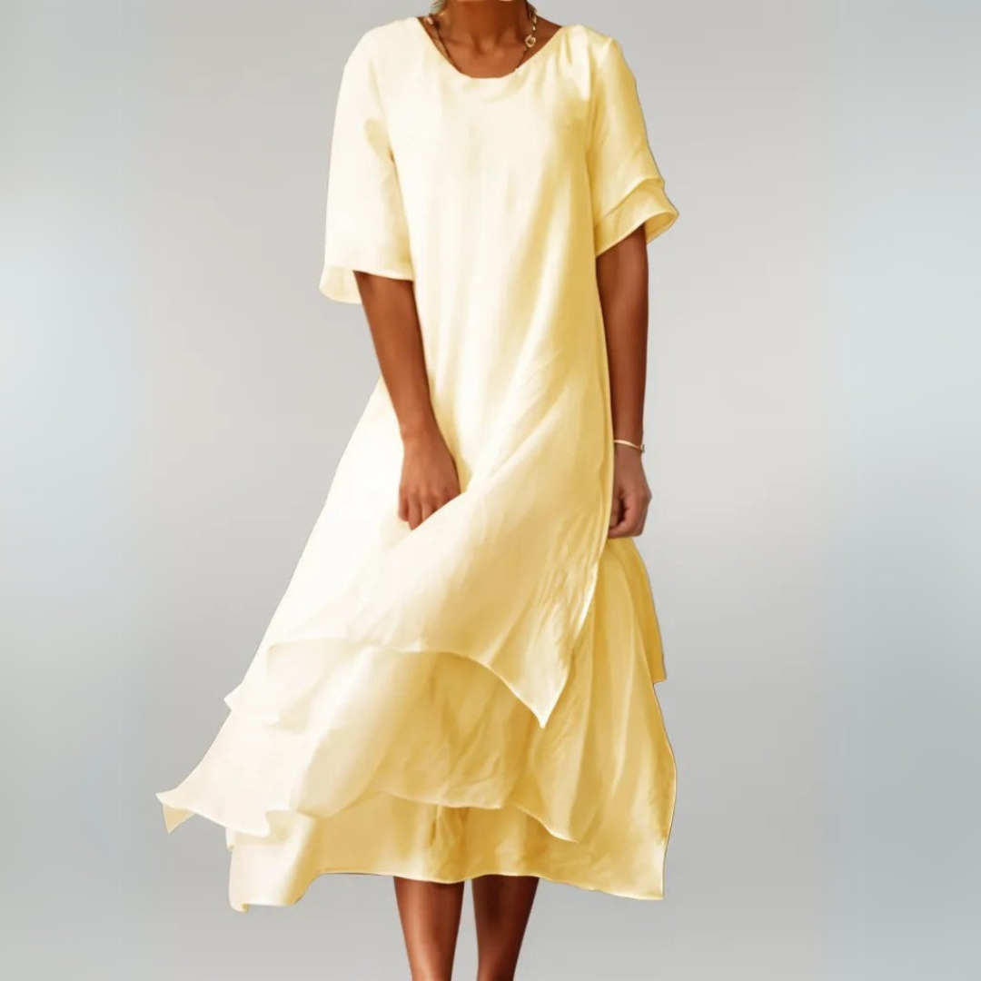 Valentina | Design éternel, robe maxi aérienne
