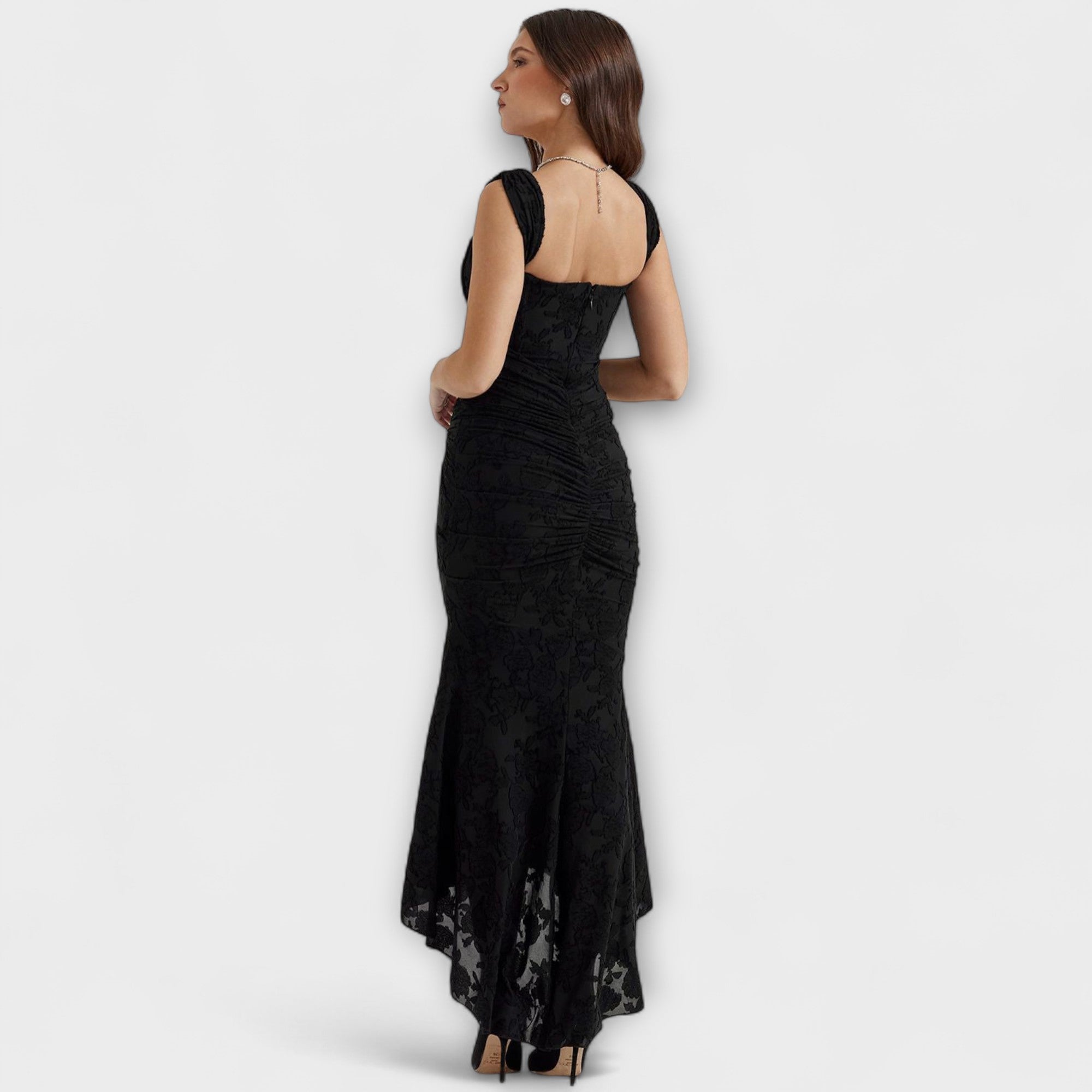 Renske - Robe longue avec un corset élégant et raffiné