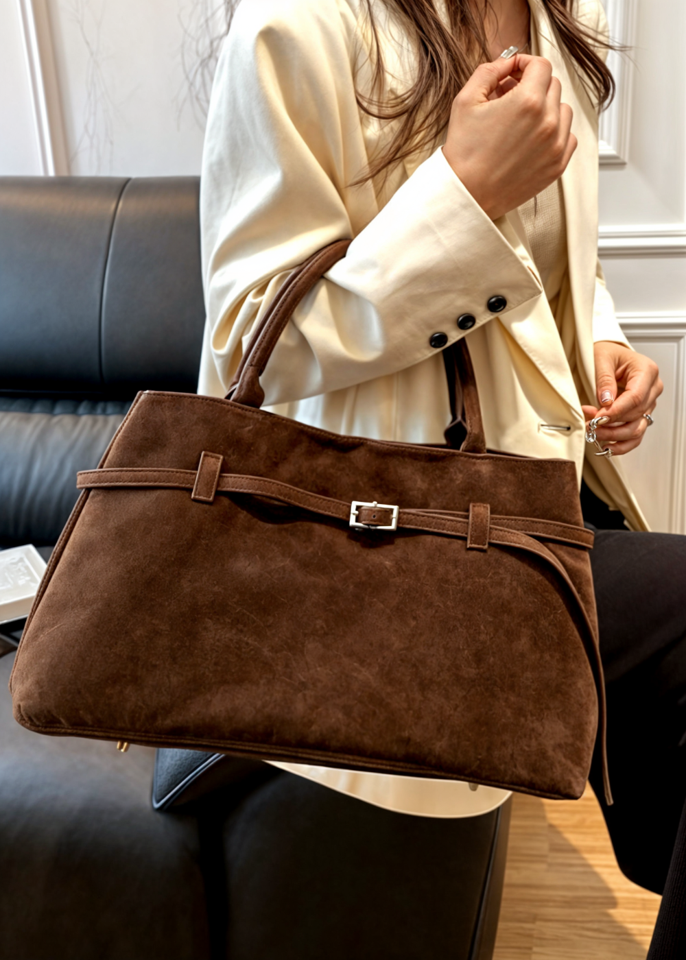 Sac Celeste Suede BB