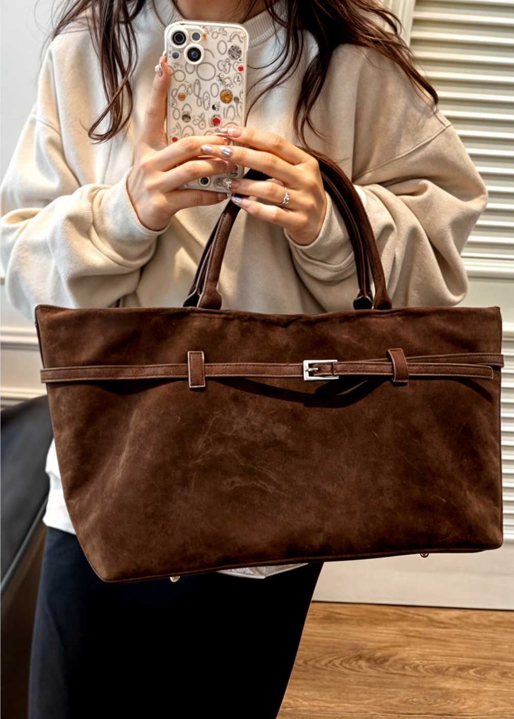 Sac Celeste Suede BB