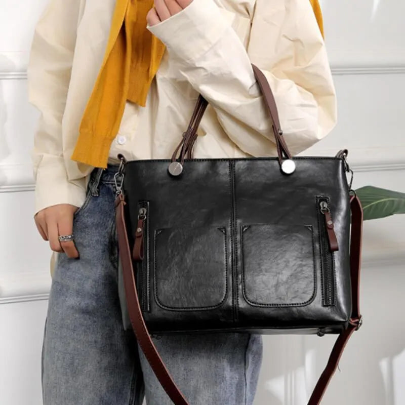 Maelis™ - Pochette en Cuir
