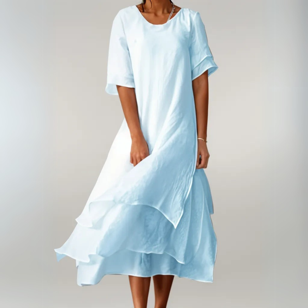 Valentina | Design éternel, robe maxi aérienne