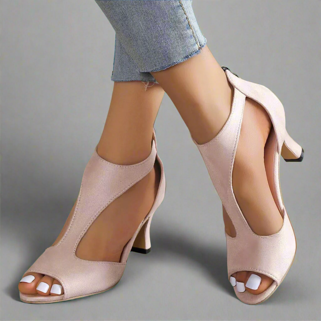 Heidrun | Sandales élégantes et confortables à talons