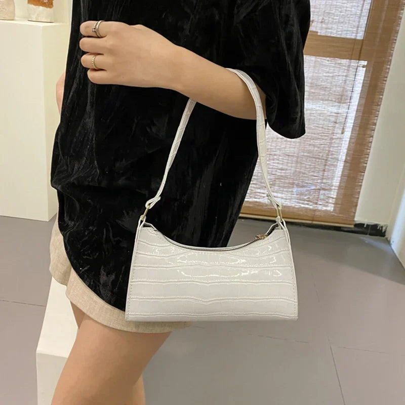 Tilly™ | Sac à bandoulière en alligator scintillant