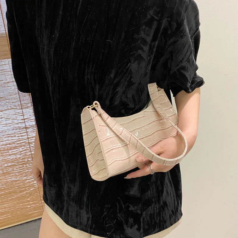 Tilly™ | Sac à bandoulière en alligator scintillant