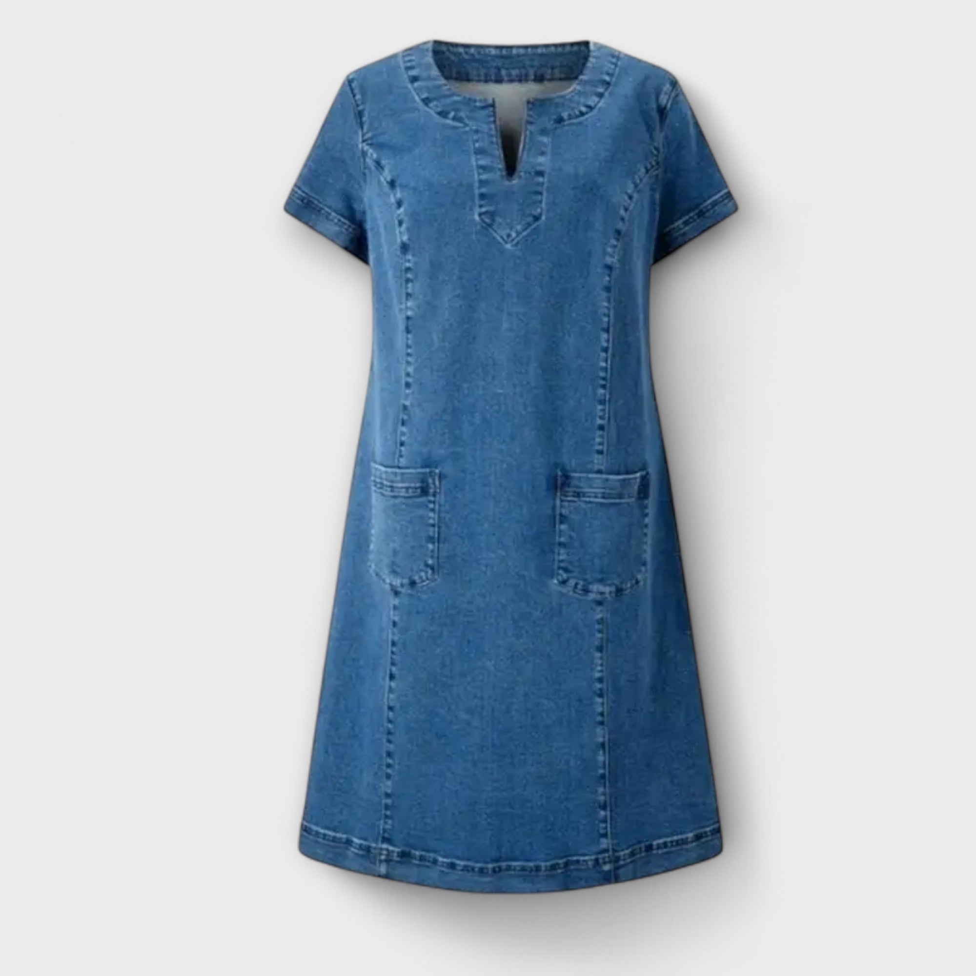 Mathea - Robe en Denim Puha