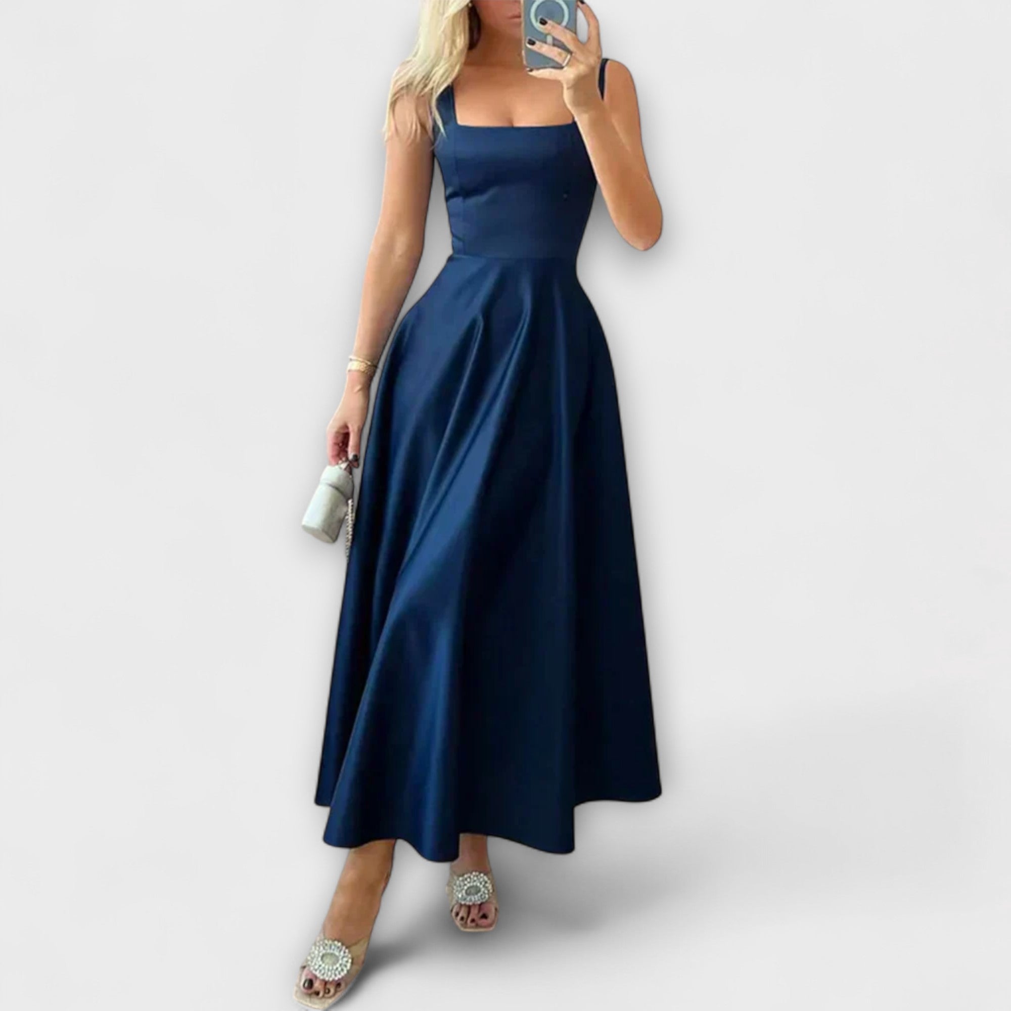 Lumea – Robe Midi Élégante