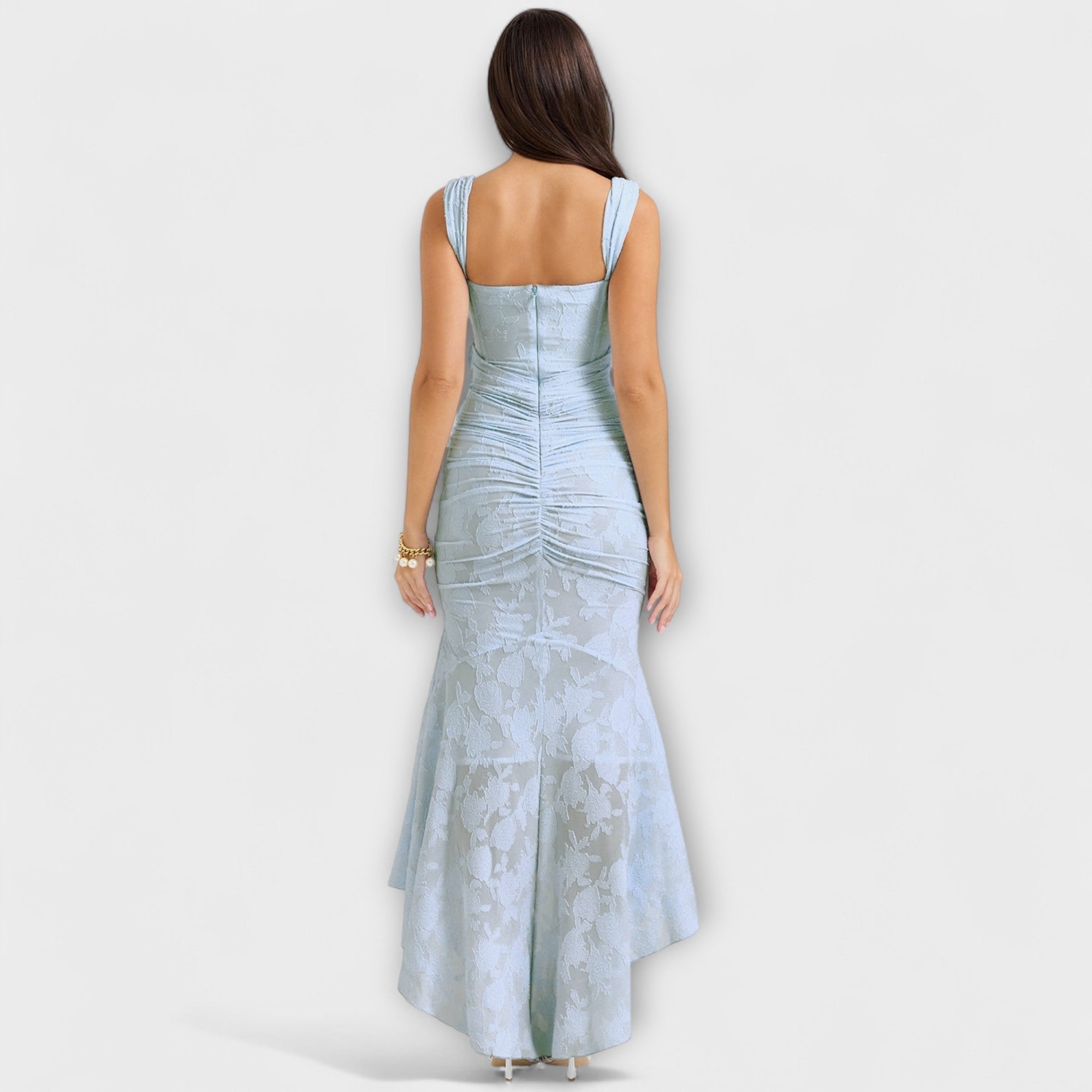 Renske - Robe longue avec un corset élégant et raffiné