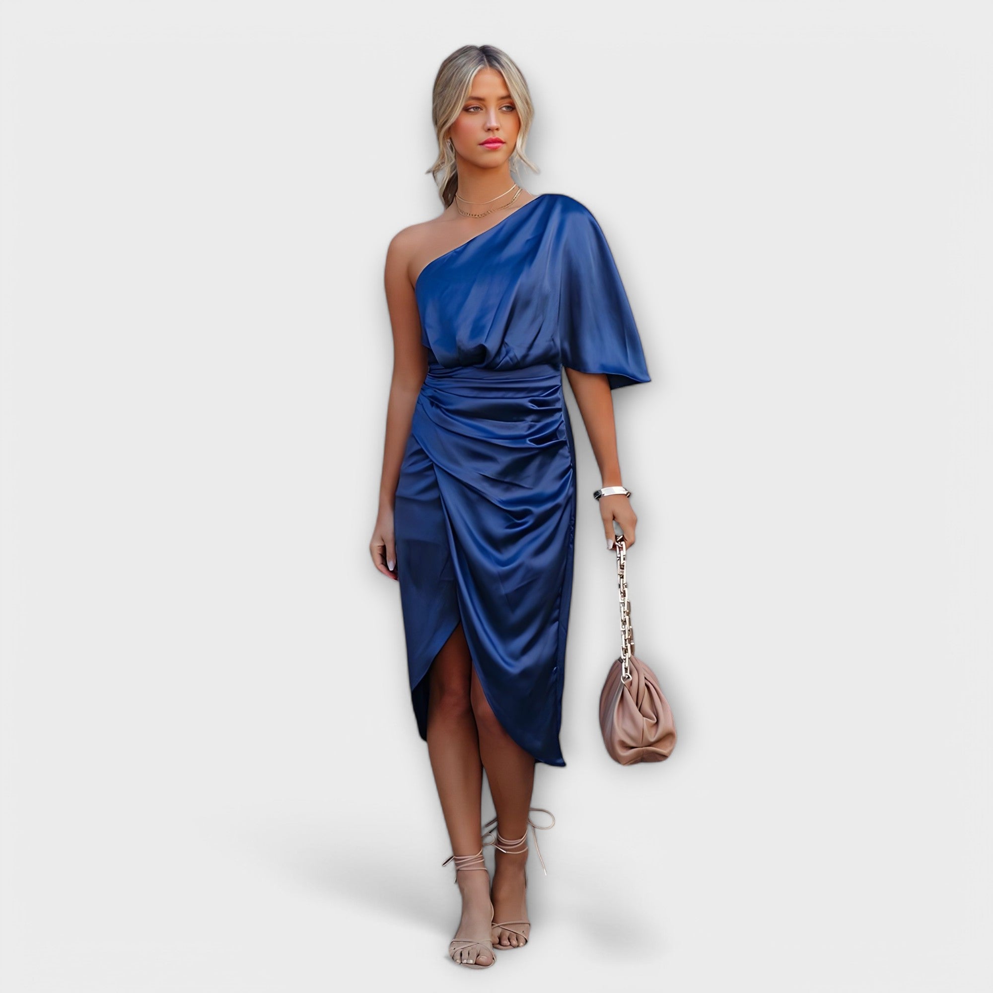 Élise - Robe de Soirée en Satin Luxueux
