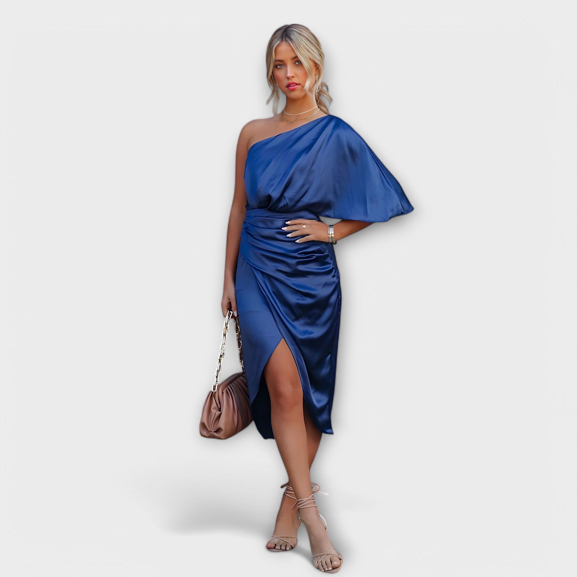 Élise - Robe de Soirée en Satin Luxueux