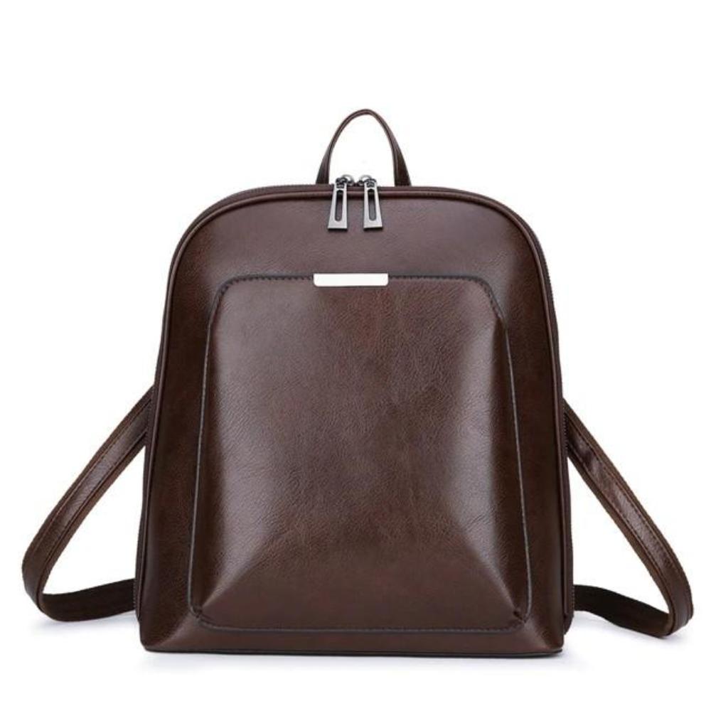 Stella | Sac à dos classique avec double fermeture éclair et design épuré