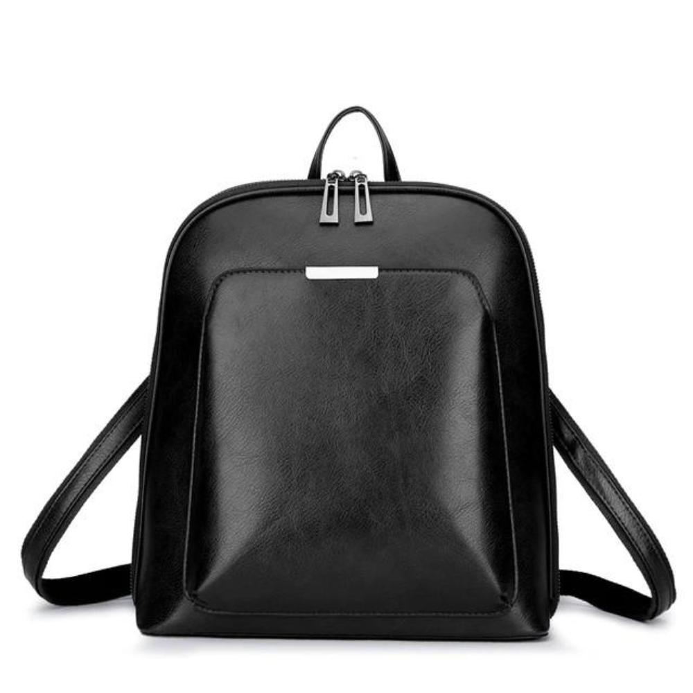 Stella | Sac à dos classique avec double fermeture éclair et design épuré