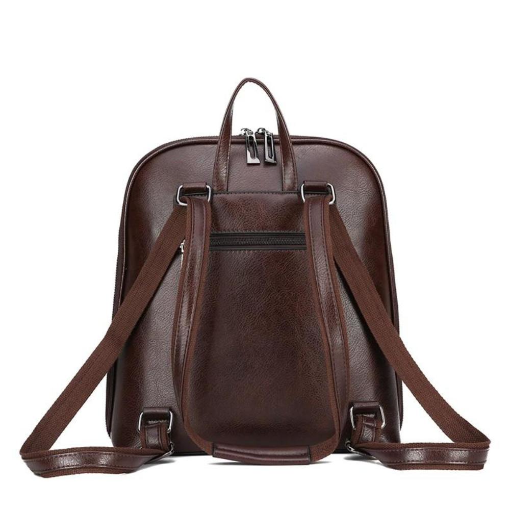 Stella | Sac à dos classique avec double fermeture éclair et design épuré