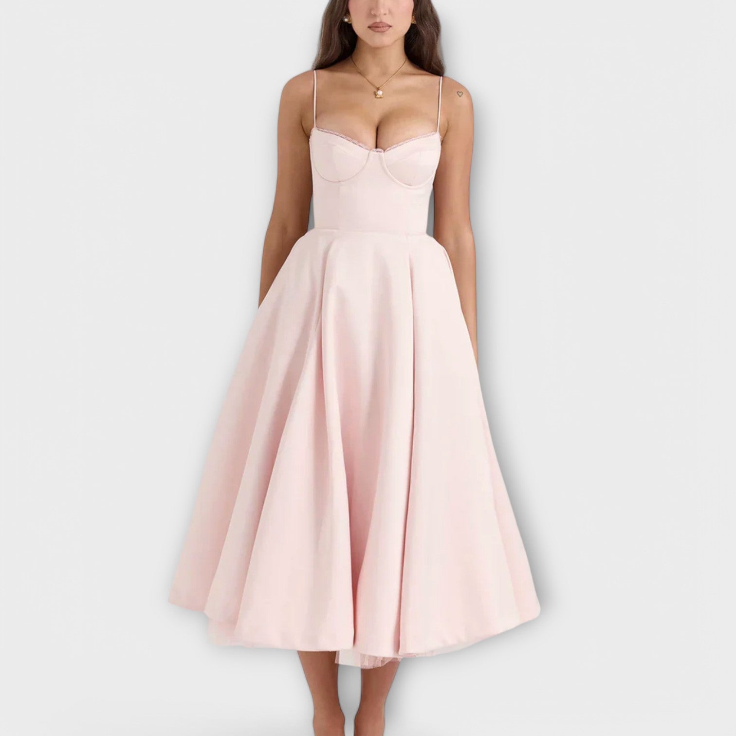 Mélie – Robe d'été légère avec détail de nouage