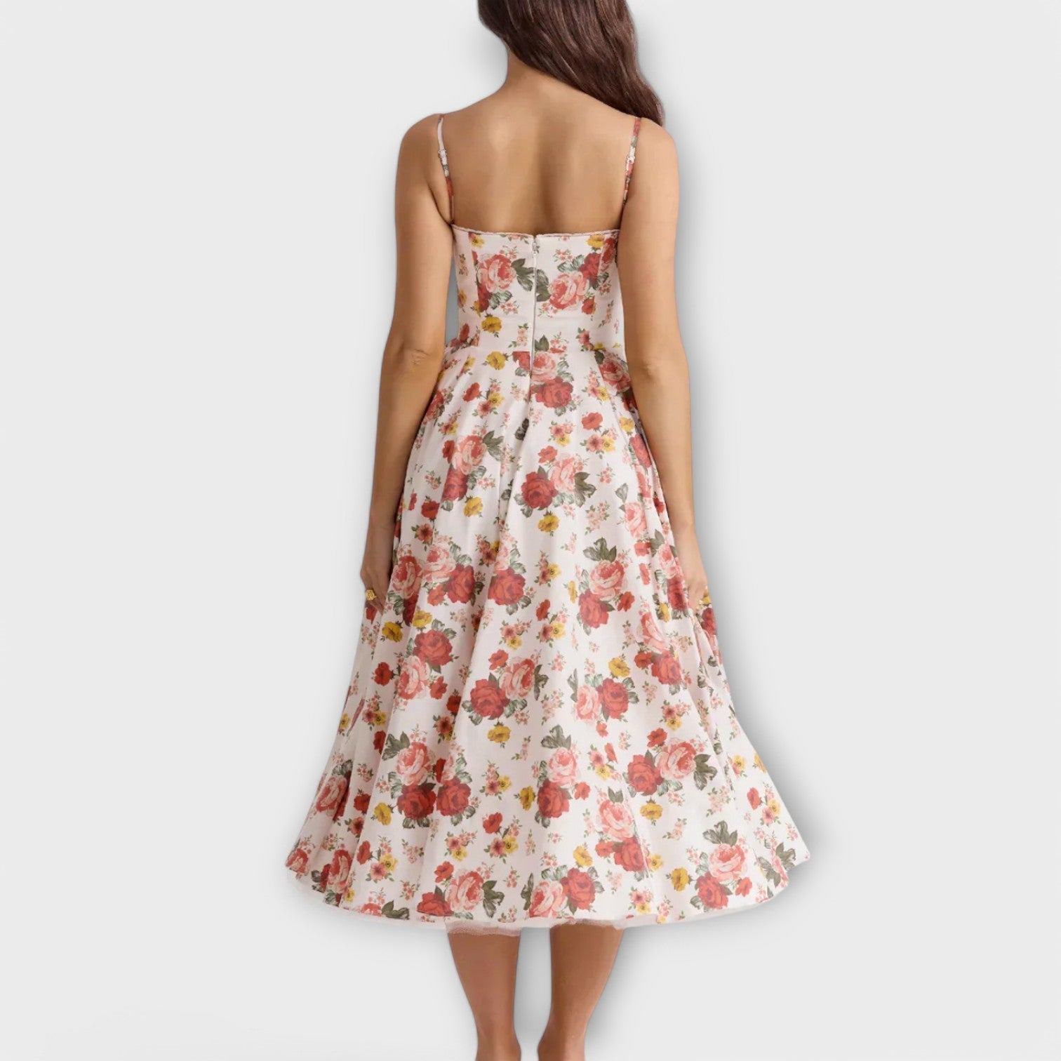 Mélie – Robe d'été légère avec détail de nouage