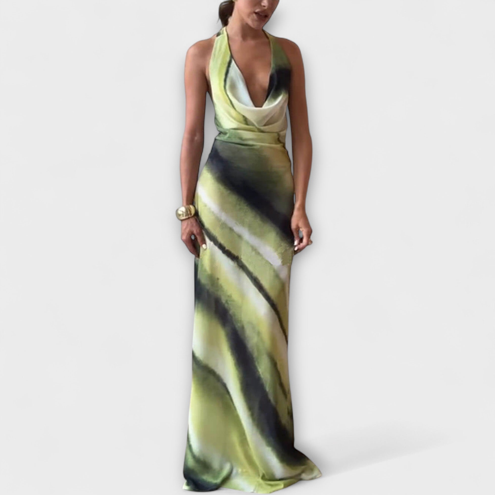 Robe Maxi Dégradé Tie-Dye Classique