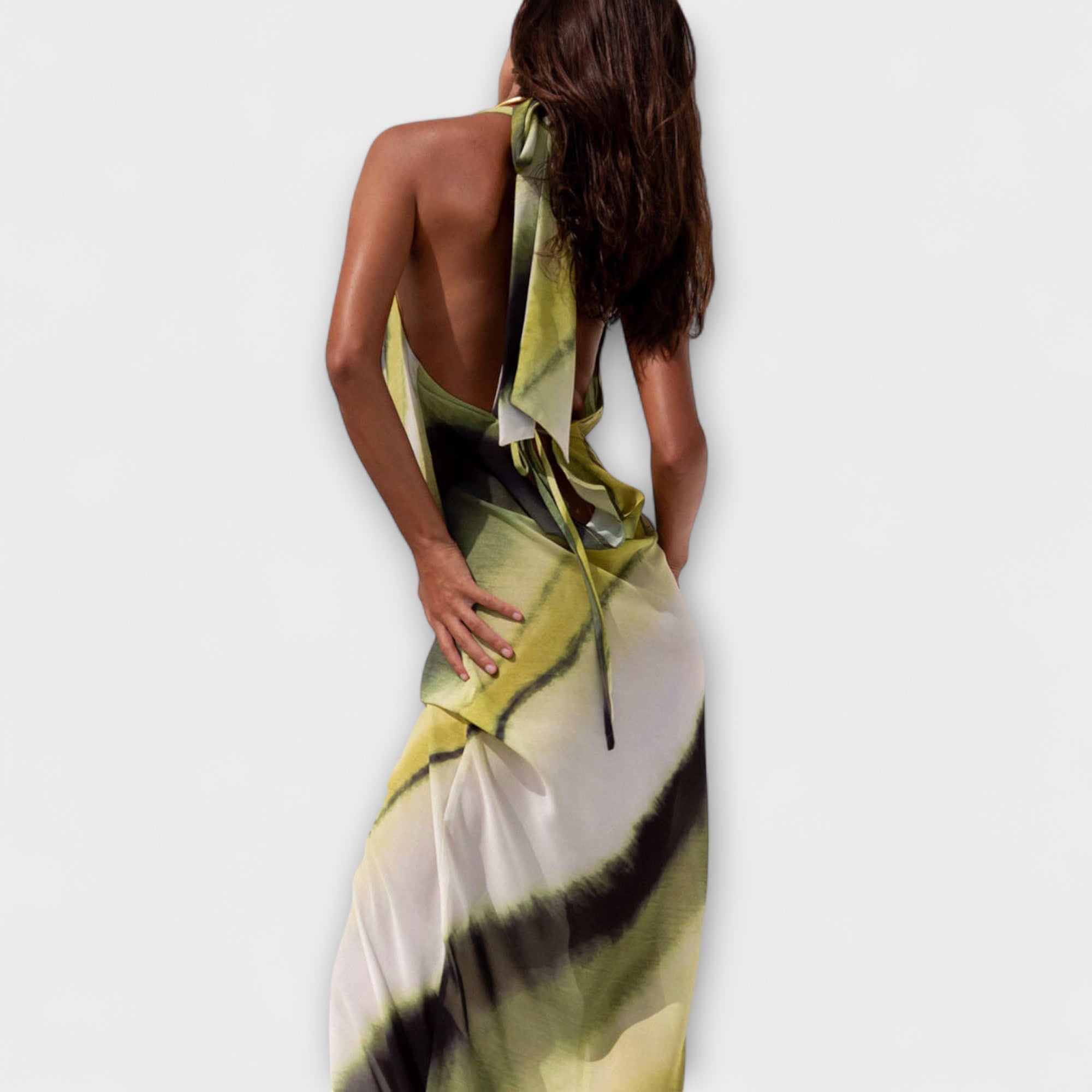 Robe Maxi Dégradé Tie-Dye Classique