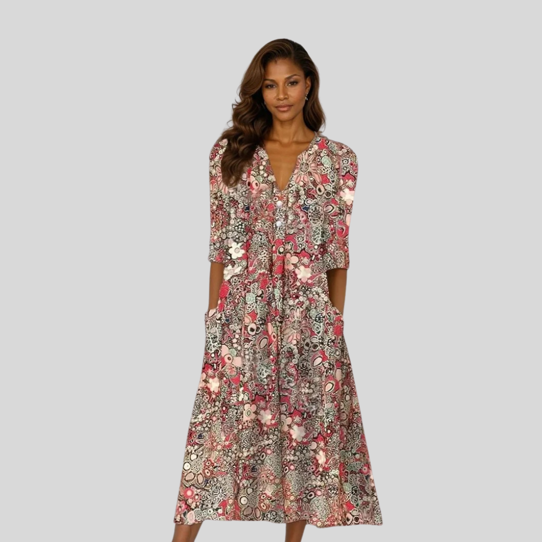 Livia | Robe d'été magnifique pour une élégance naturelle