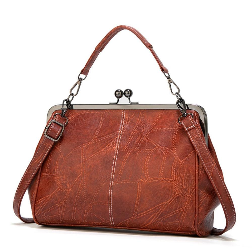Mila | Sac en style vintage avec fermeture à clip