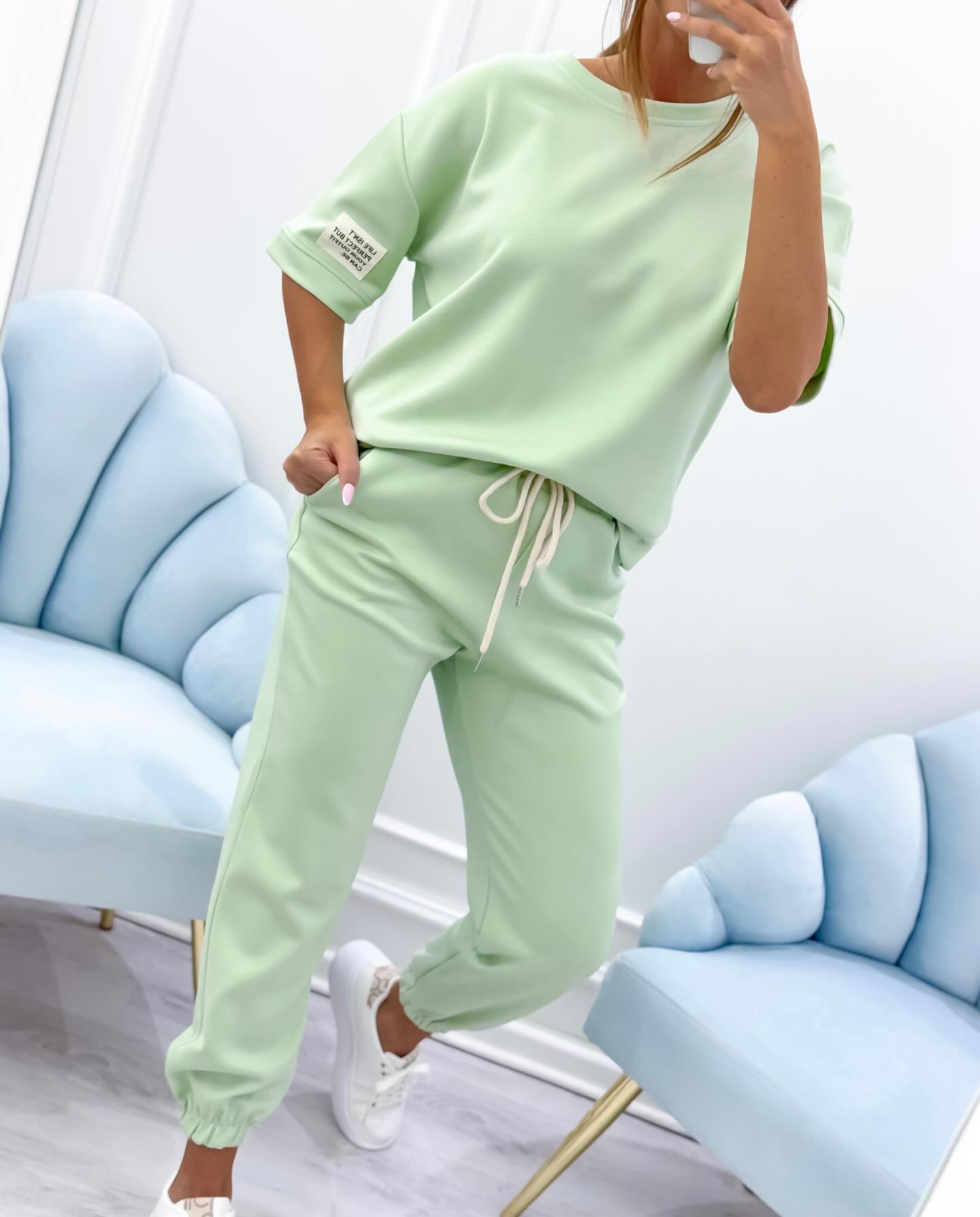 Elise™ | Ensemble lounge à manches courtes