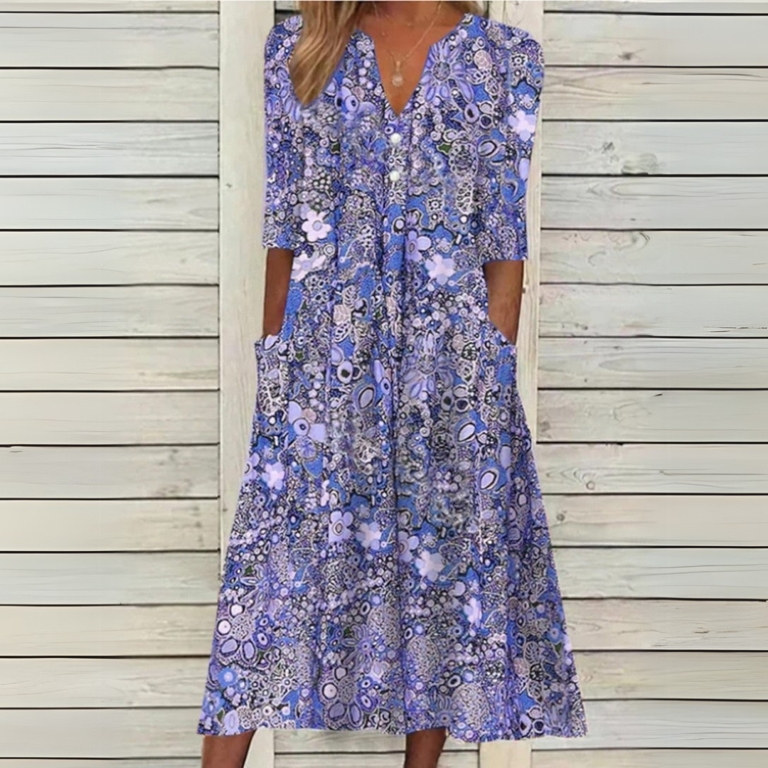 Livia | Robe d'été magnifique pour une élégance naturelle