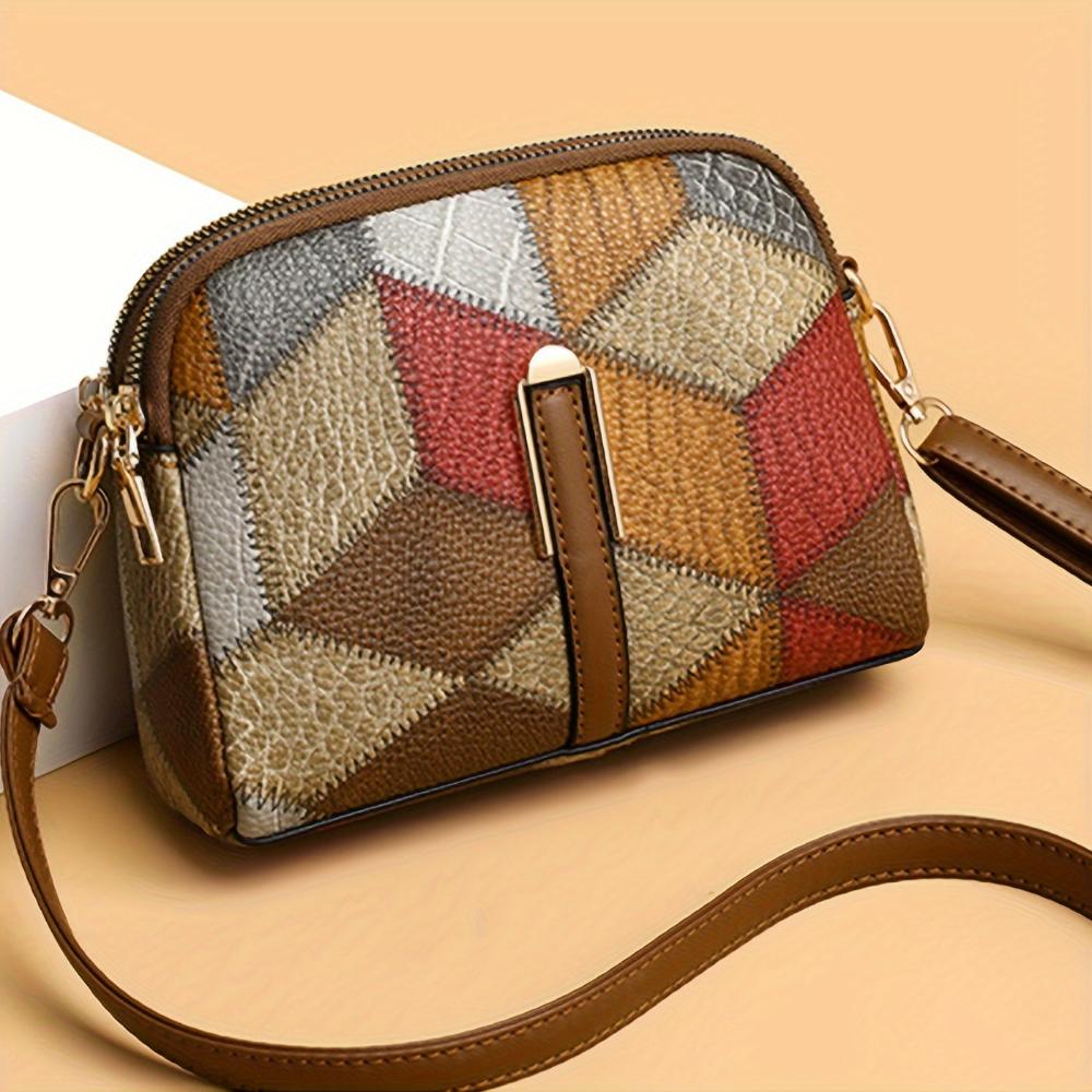 Luna | Mini sac patchwork stylisé