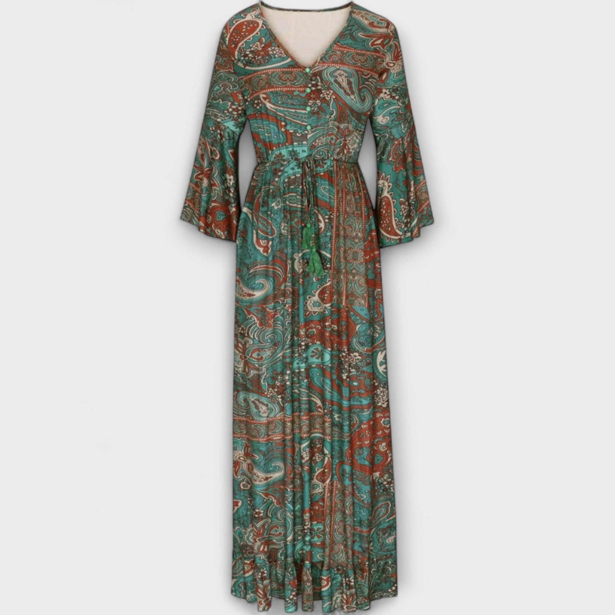 Renatilen - Robe imprimée pour femmes
