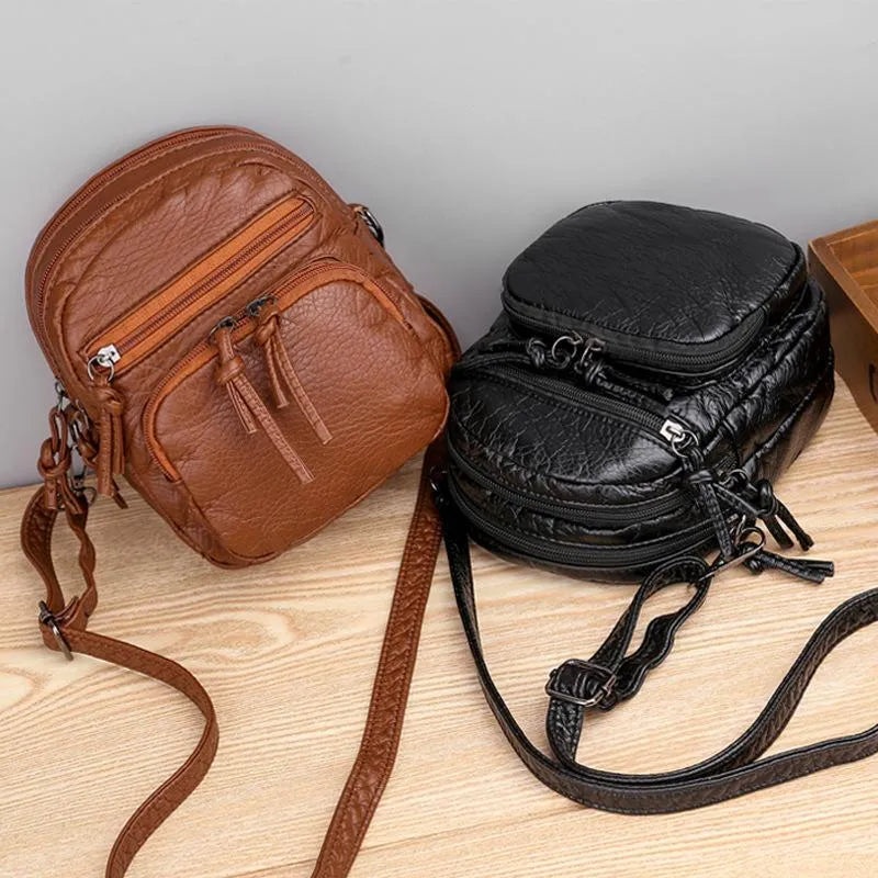 Ella™ - Sac Crossbody Élégant en Cuir