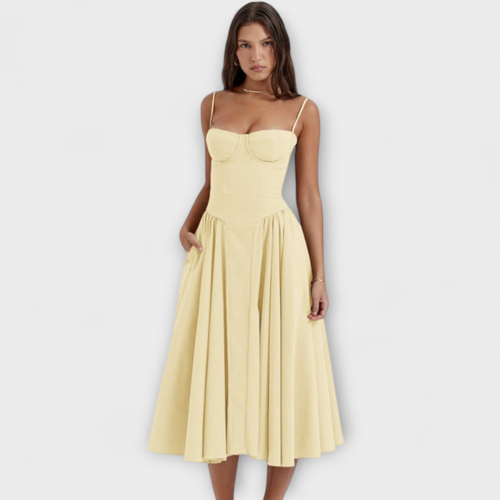 Rosalie - Robe sans manches élégante