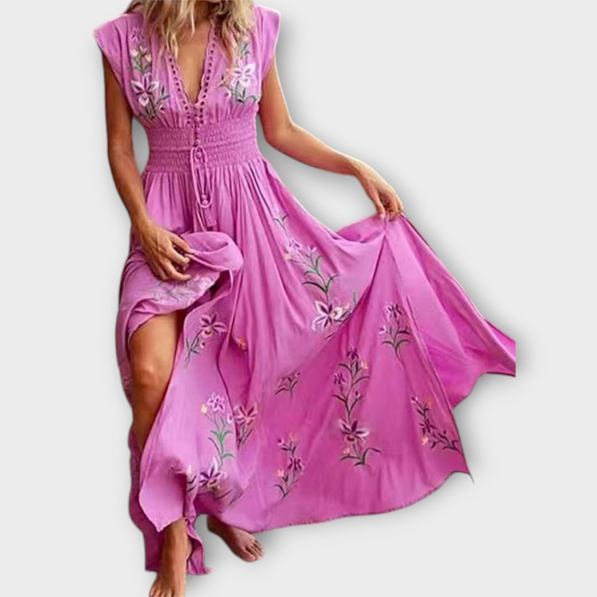 Felizia – Robe boho avec des broderies magiques