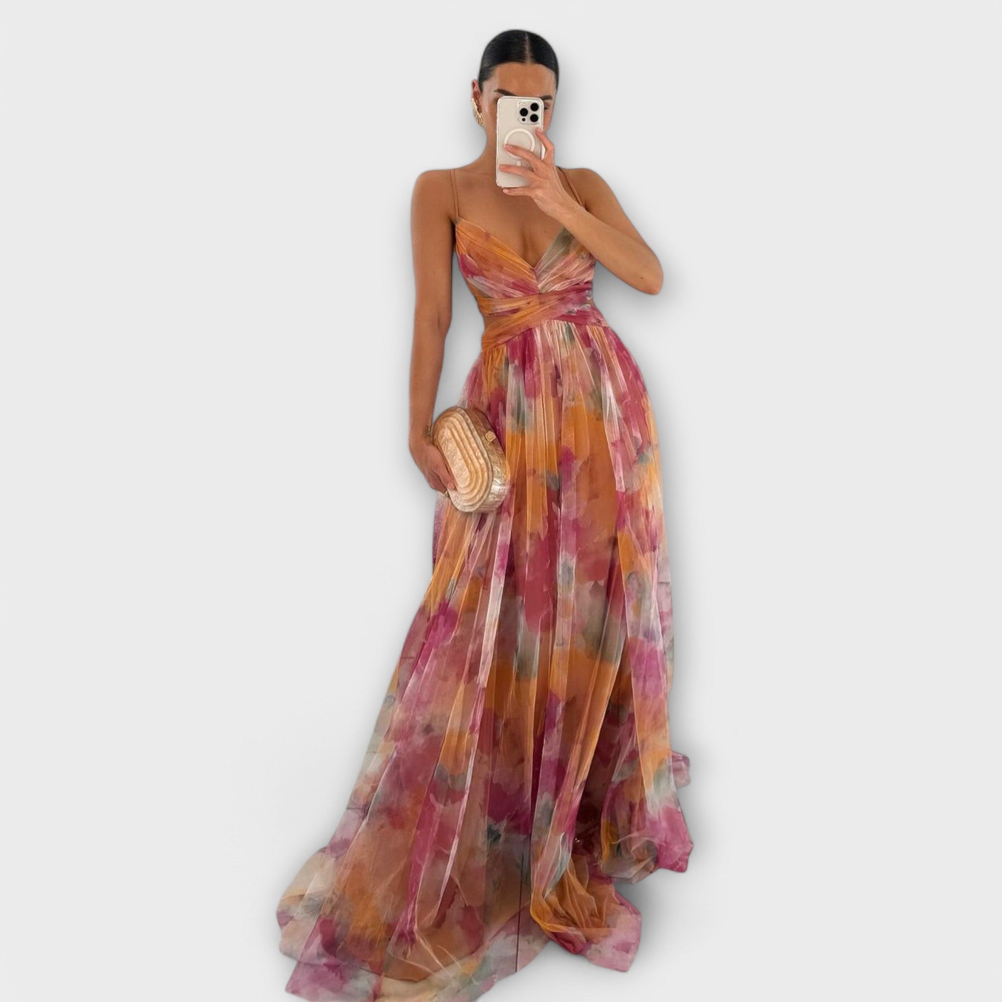 Robe Maxi Annai en Maille - Élégante et Authentique
