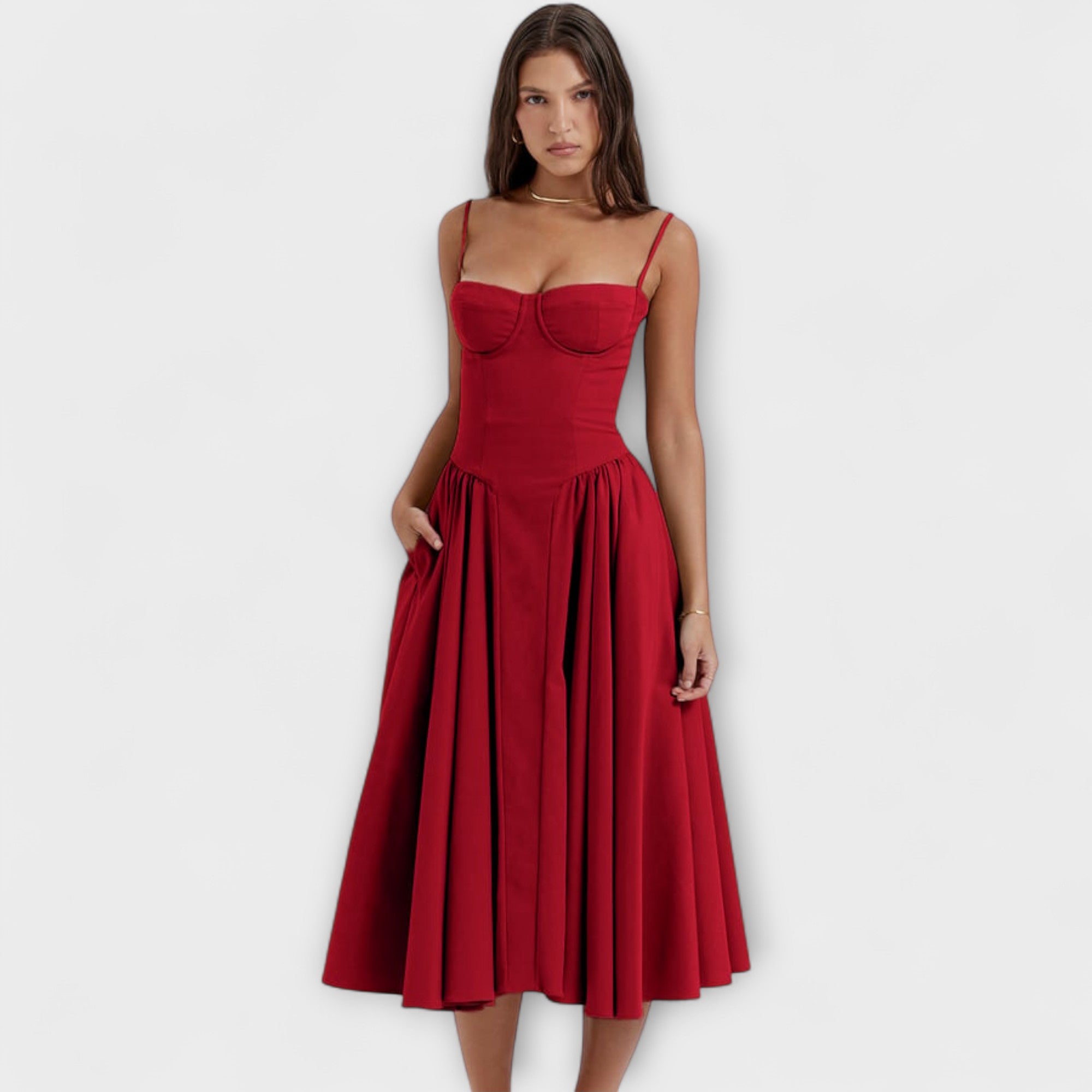 Rosalie - Robe sans manches élégante