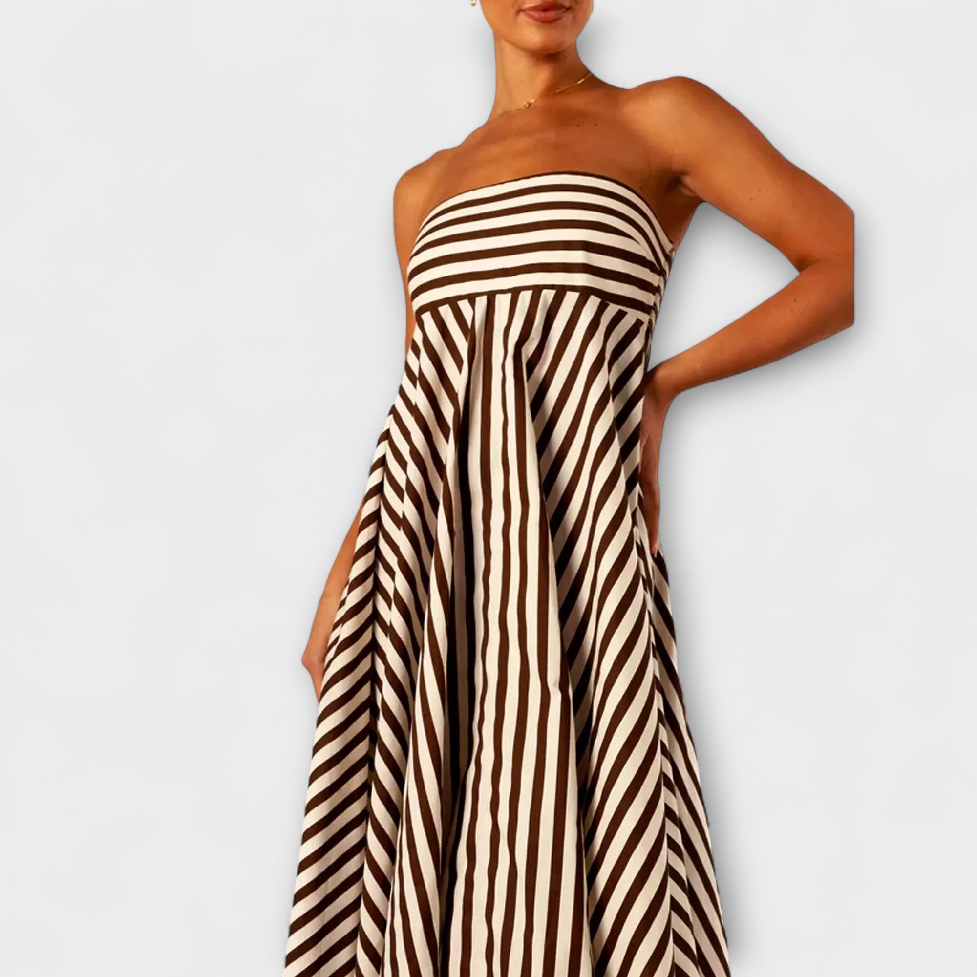 Robe Maxi Nocturne Magique Rüsch
