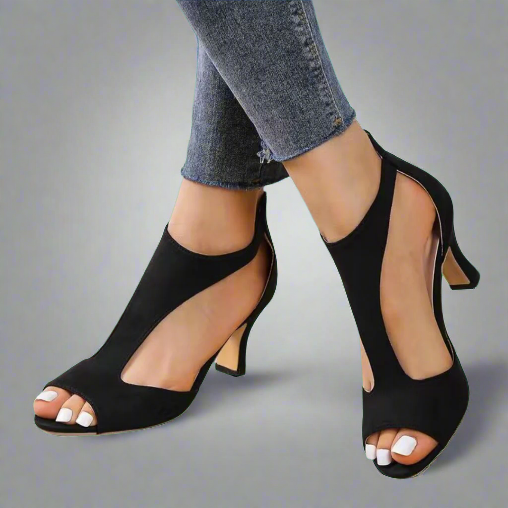 Heidrun | Sandales élégantes et confortables à talons