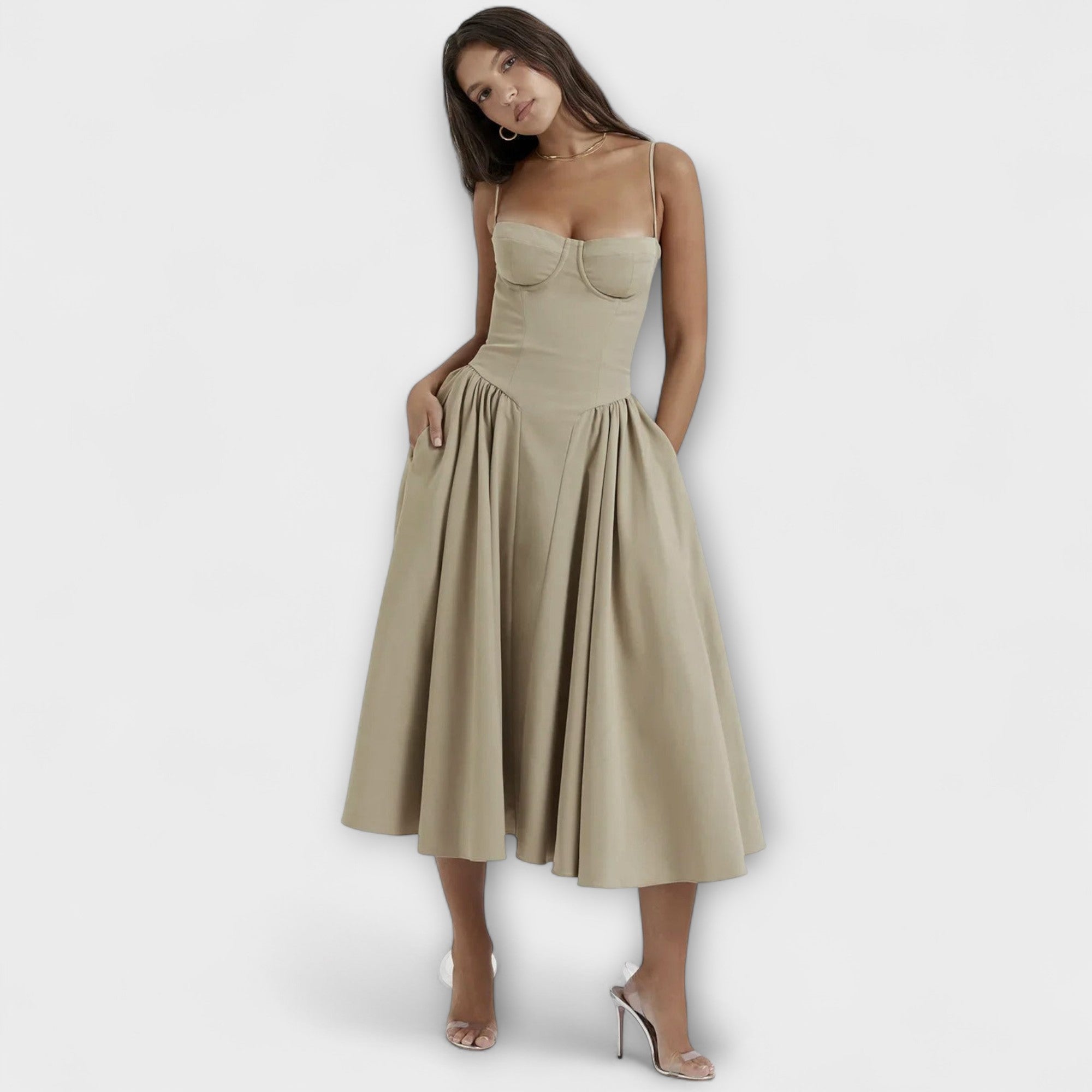 Rosalie - Robe sans manches élégante