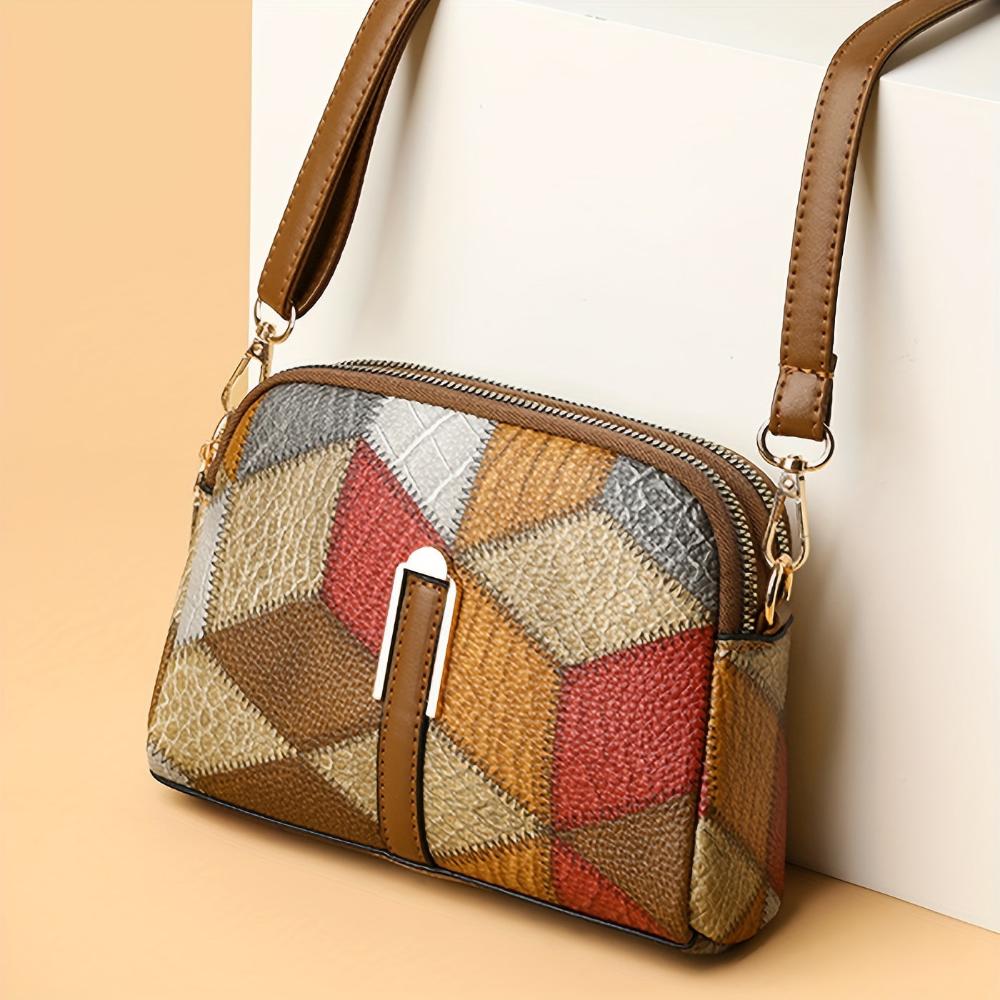 Luna | Mini sac patchwork stylisé