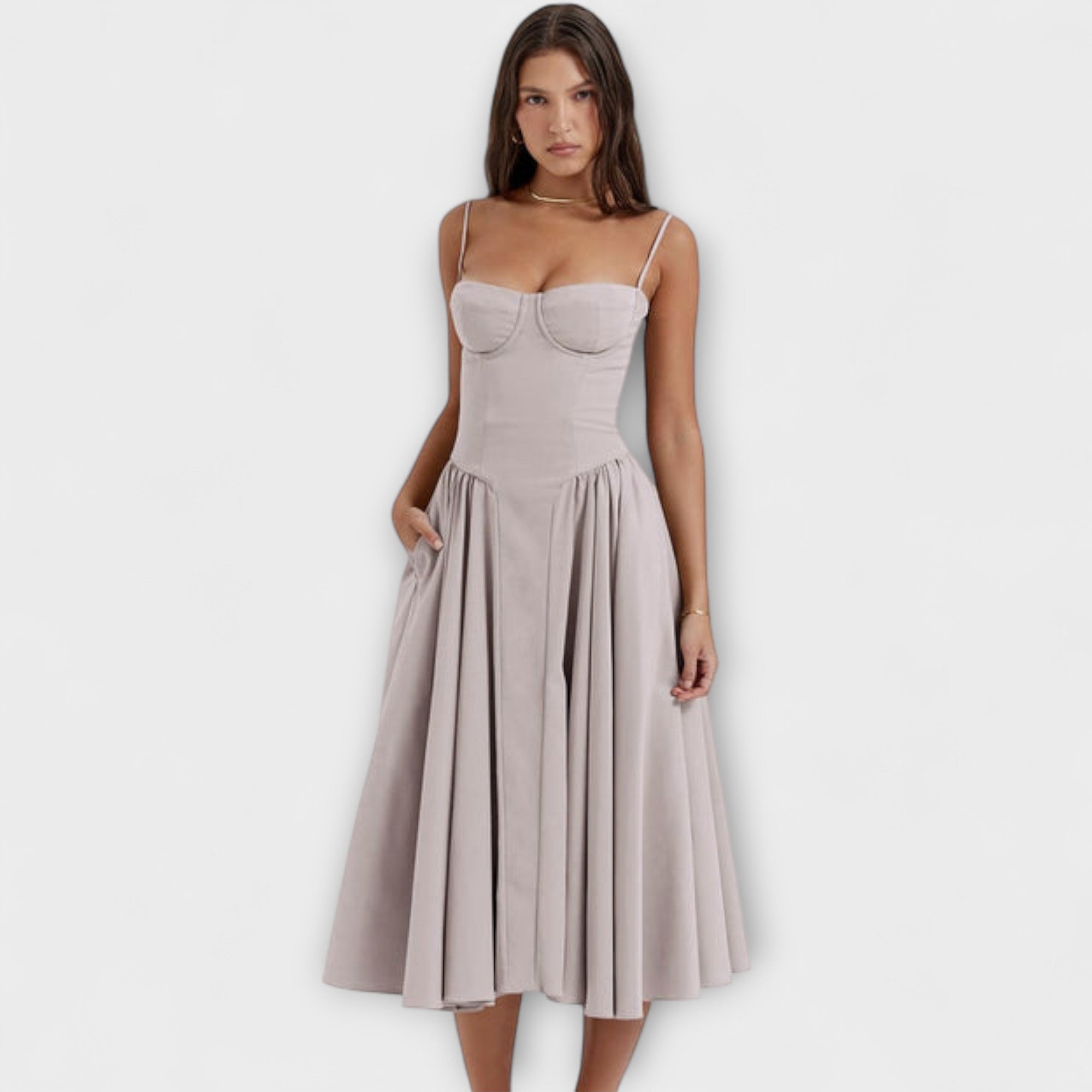 Rosalie - Robe sans manches élégante