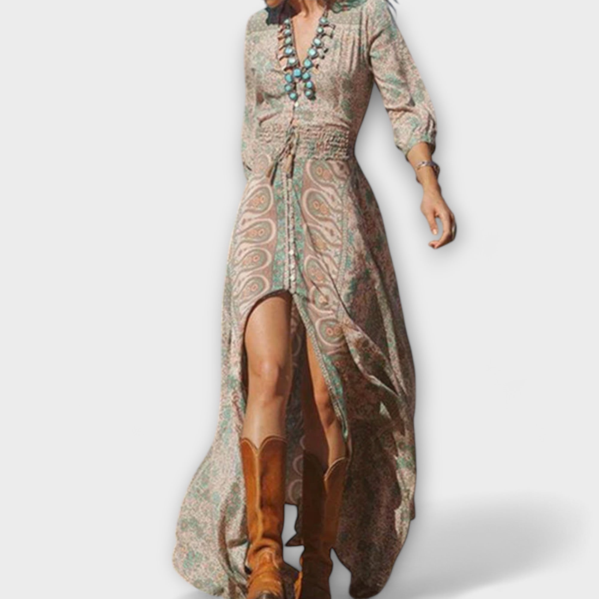 Robe maxi bohème légère