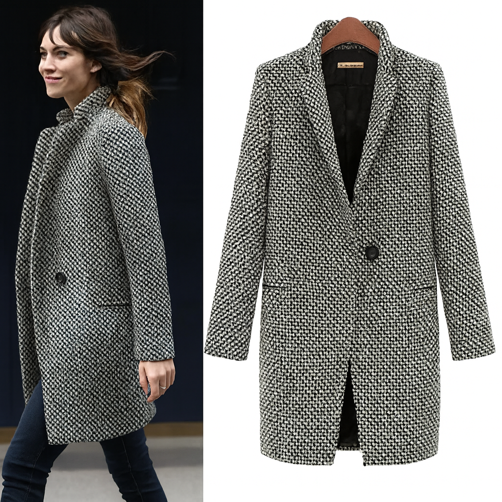 Claudia | Manteau élégant pour l'automne et l'hiver