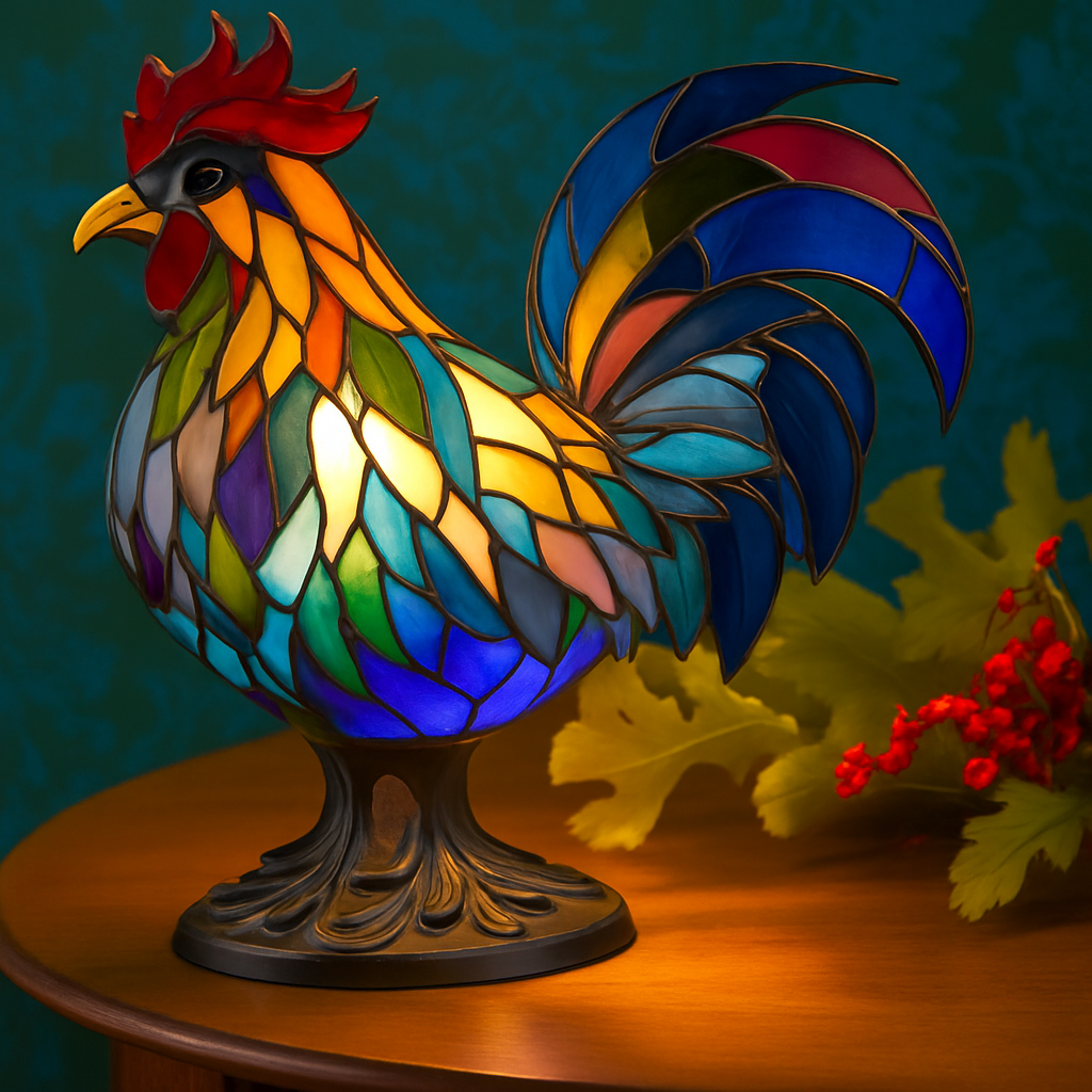 Hector | Lampe colorée coq Magisk