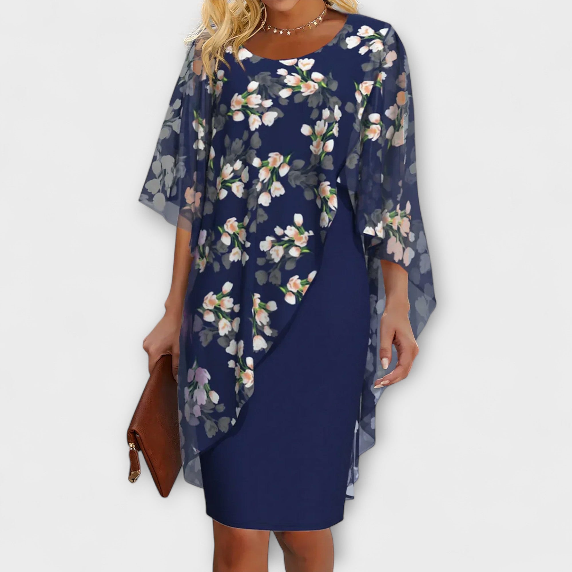 Lyanna - Vêtements en Chiffon Fleuri pour Femmes