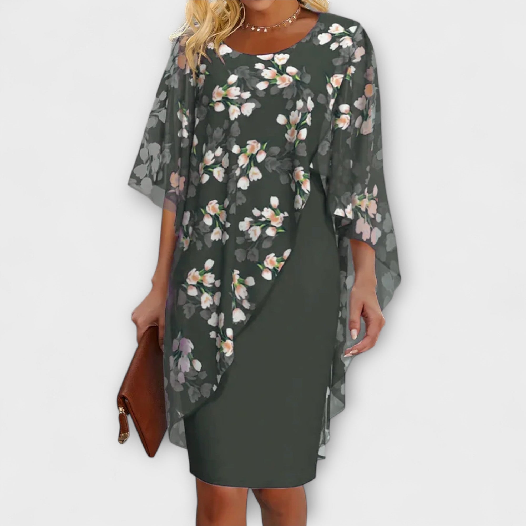Lyanna - Vêtements en Chiffon Fleuri pour Femmes