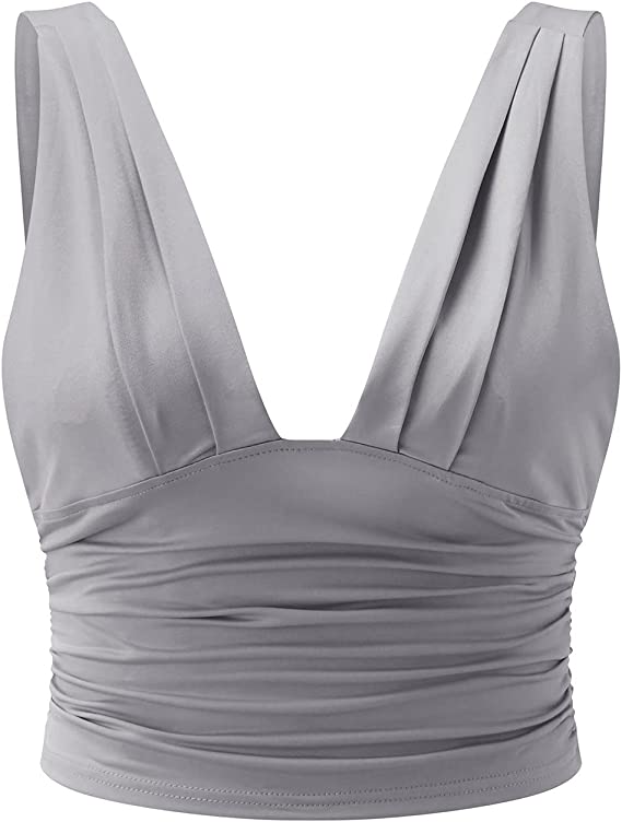 Débardeur à décolleté en V – T-shirt ajusté élégant pour femmes