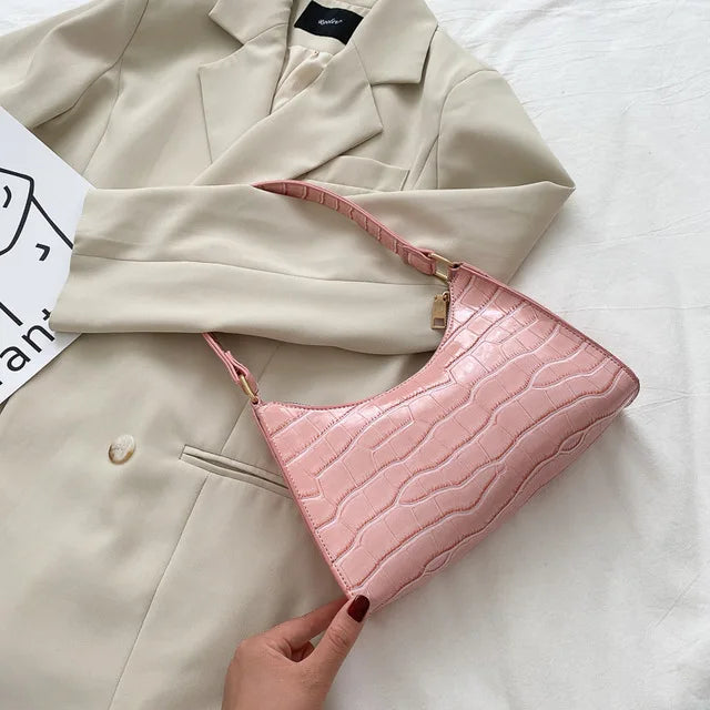 Tilly™ | Sac à bandoulière en alligator scintillant