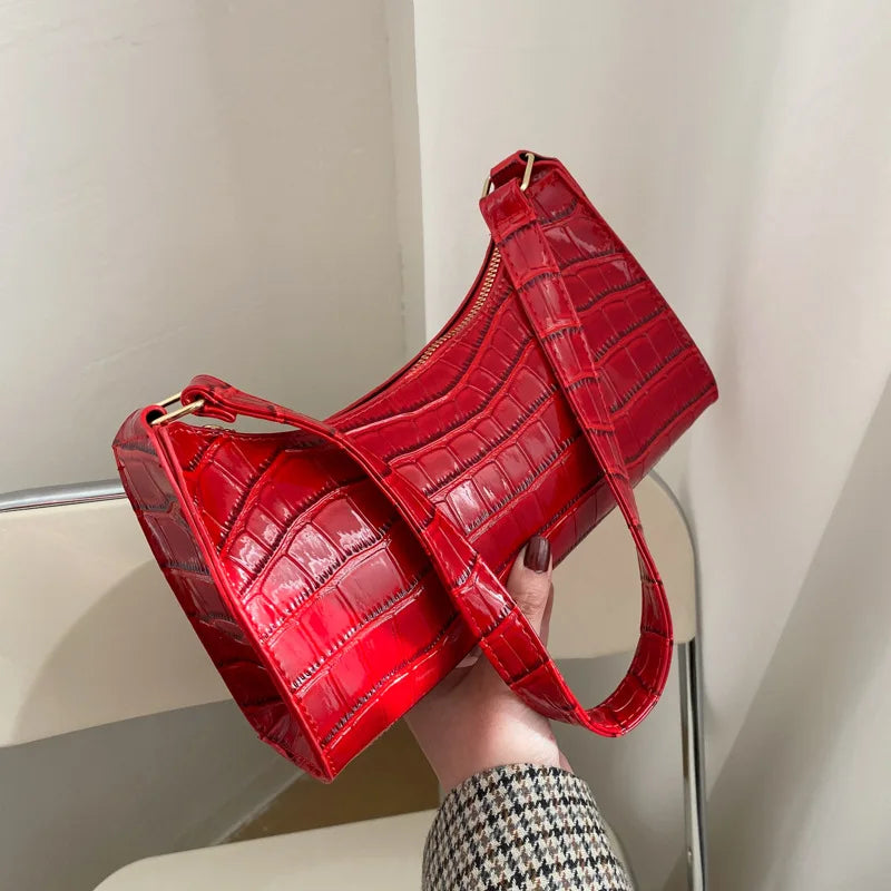 Tilly™ | Sac à bandoulière en alligator scintillant