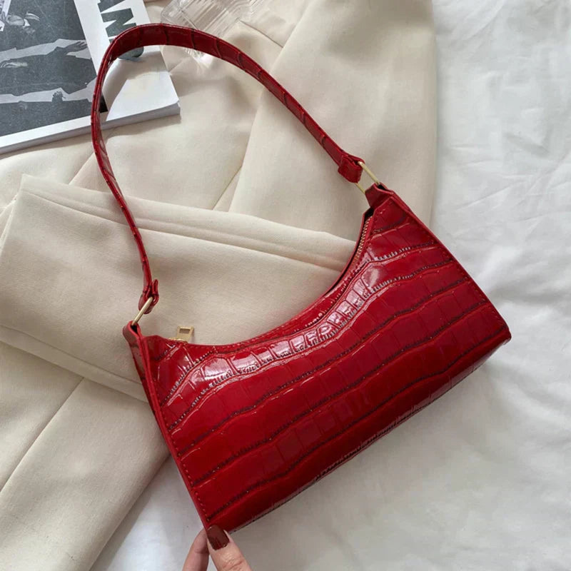Tilly™ | Sac à bandoulière en alligator scintillant