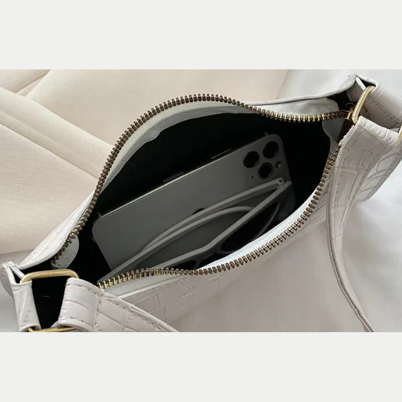Tilly™ | Sac à bandoulière en alligator scintillant